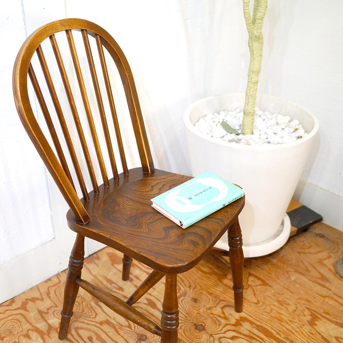 英国アンティーク フープバックチェア ダイニングチェア 英国家具 クラシカル 【1】 中古