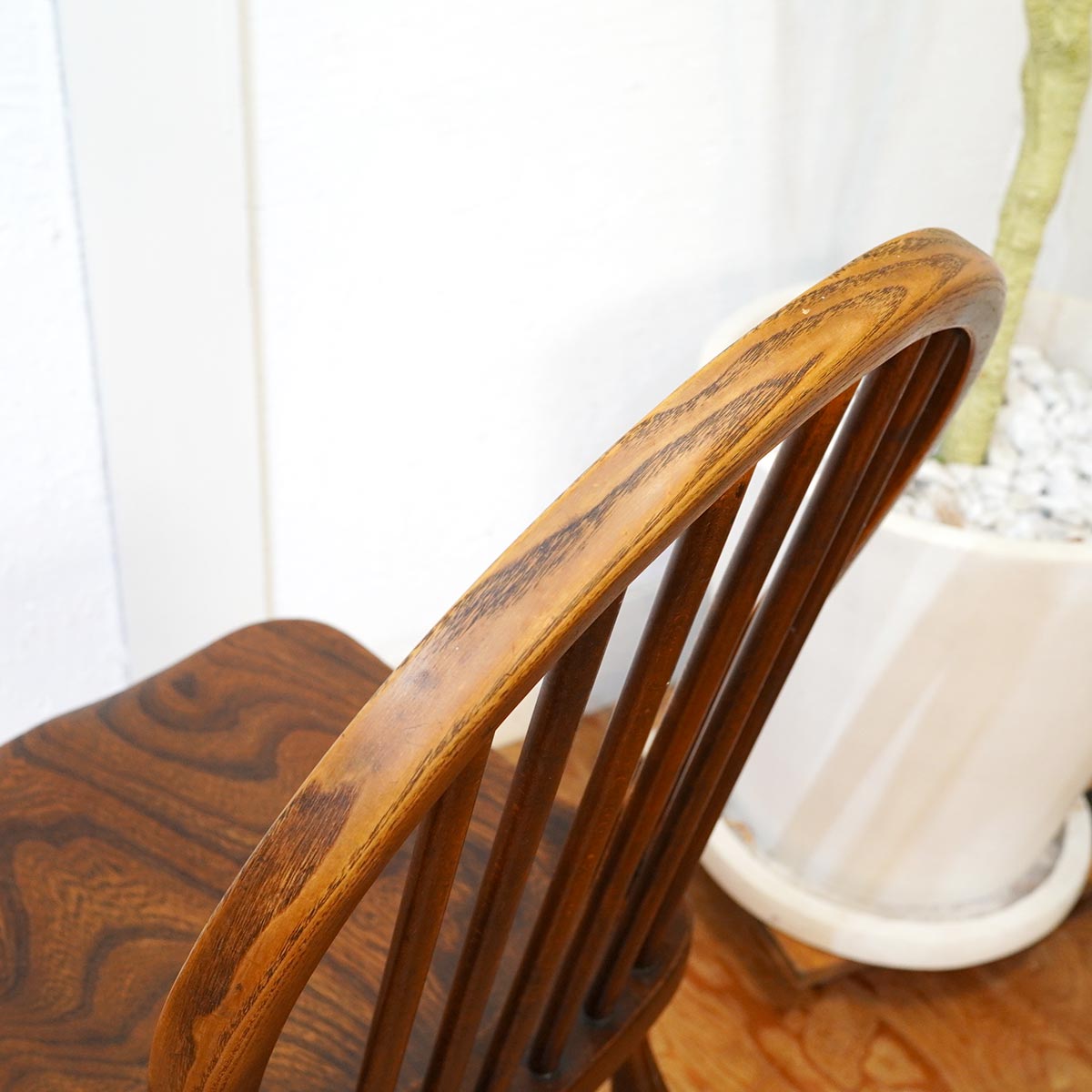 英国アンティーク フープバックチェア ダイニングチェア 英国家具 クラシカル 【1】 中古