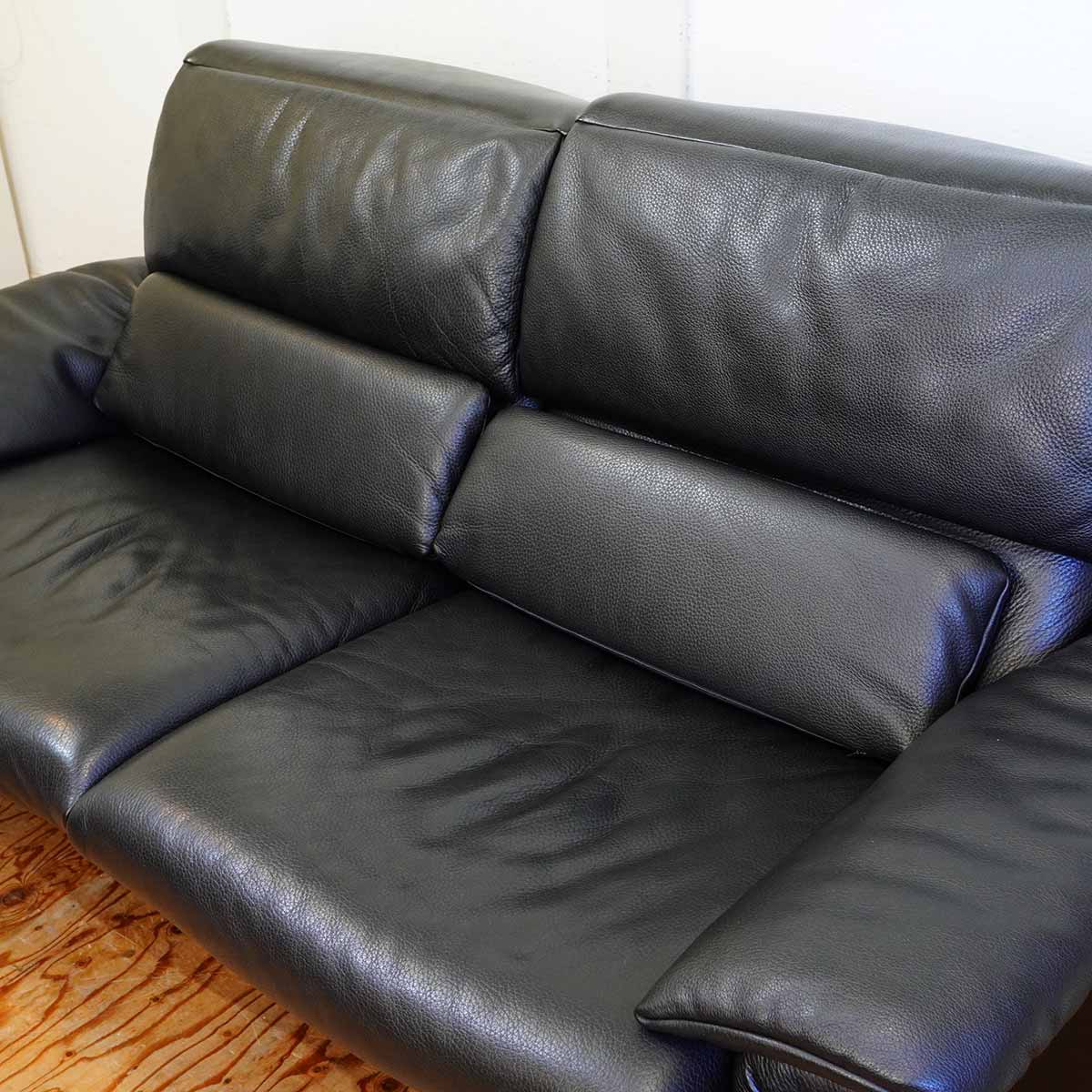 エルポ / erpo ルガノ / LUGANO リクライニングソファ 2人掛け フランスベッド 中古