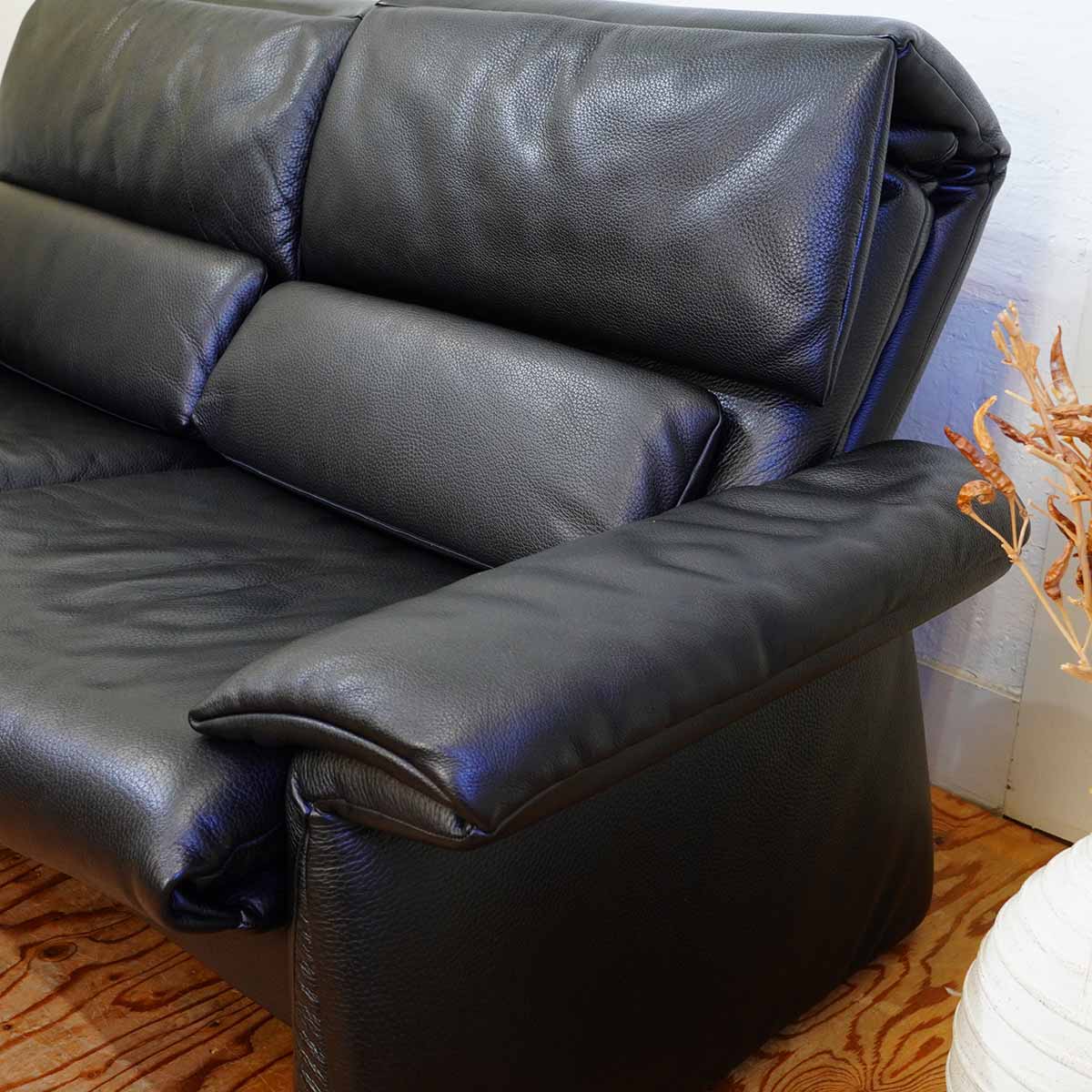 エルポ / erpo ルガノ / LUGANO リクライニングソファ 2人掛け フランスベッド 中古