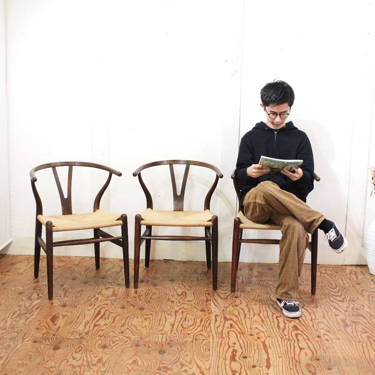 カールハンセン&サン / Carl Hansen & Søn Yチェア CH24 【2】ハンスJ.ウェグナー ビーチ材 ヴィンテージ