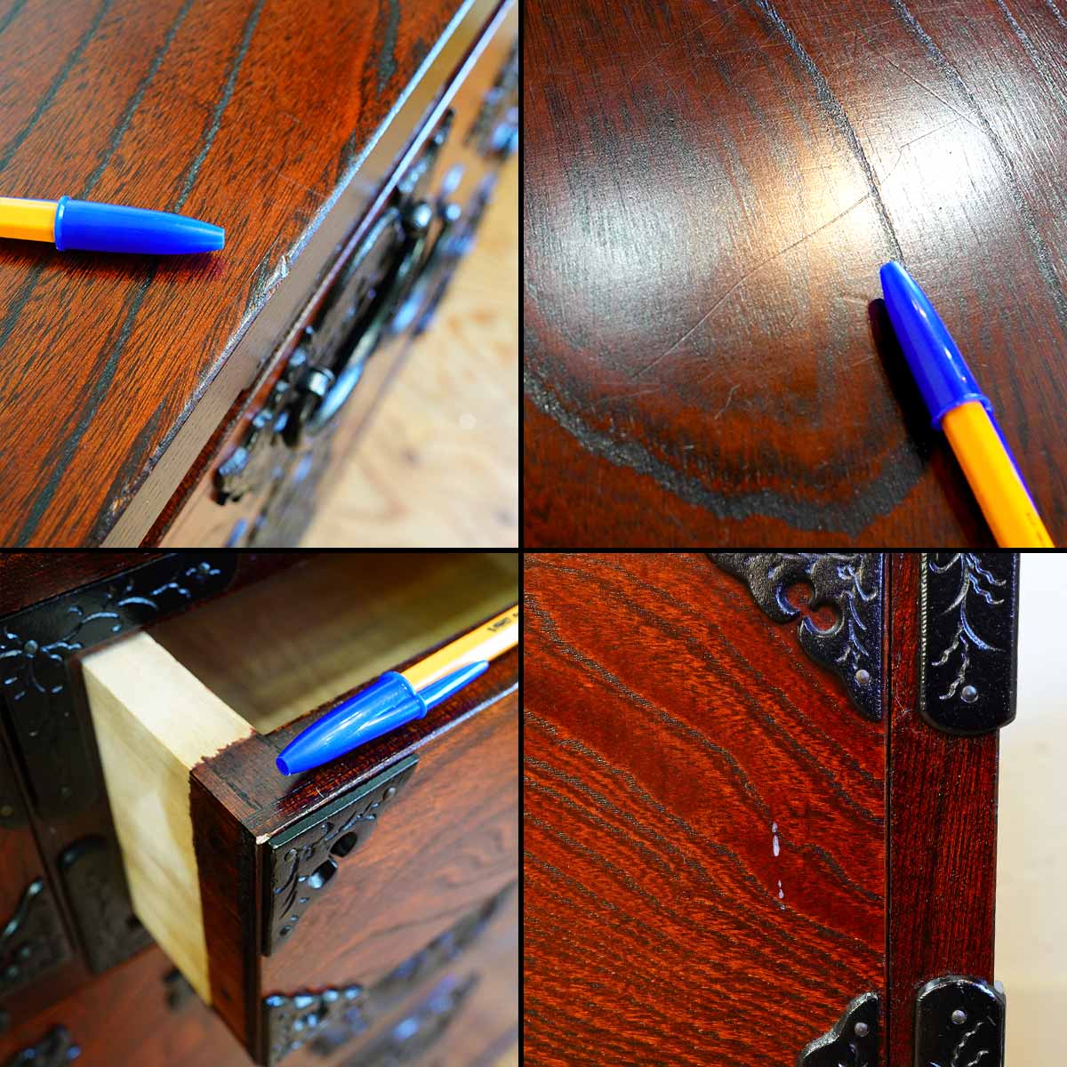 岩谷堂箪笥 整理箪笥 タンス 四尺丸清水型 和家具 たんす 中古