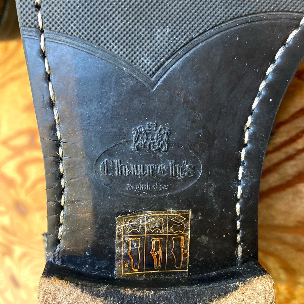 チャーチ / Church’s チェルシーブーツ ブラック シューズ 中古