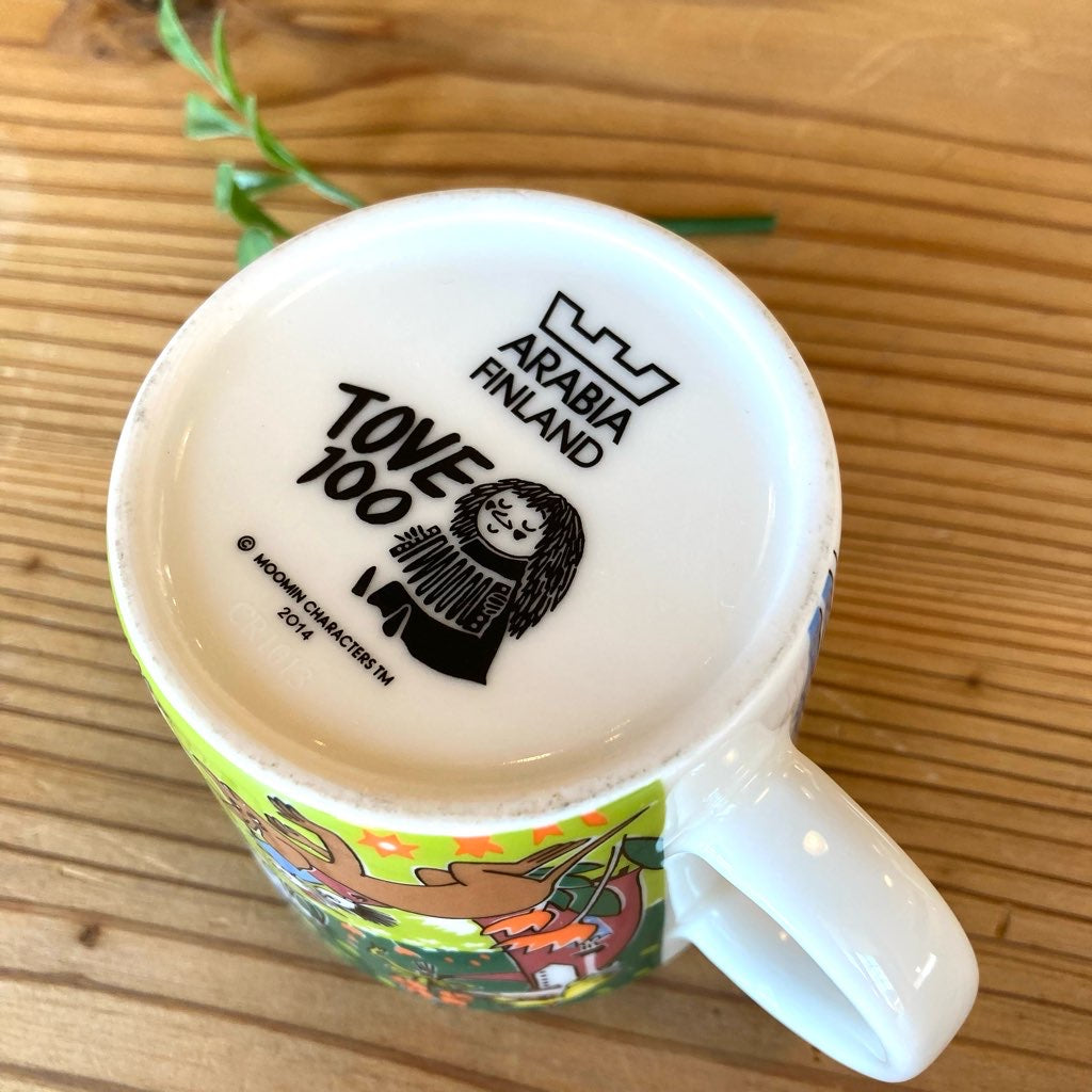 アラビア / ARABIA ムーミン 2014年「TOVE100」マグカップ 中古
