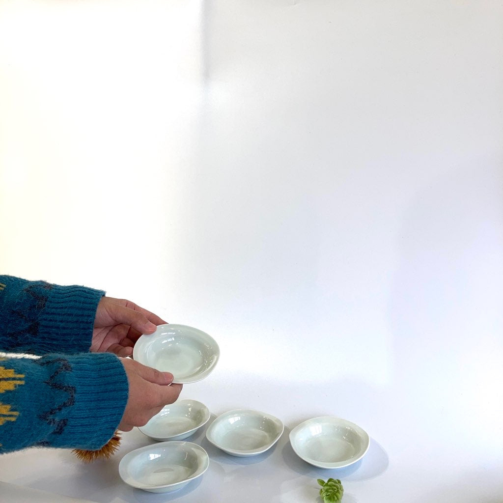 藤井憲之 小皿 5枚セット 陶磁器 未使用