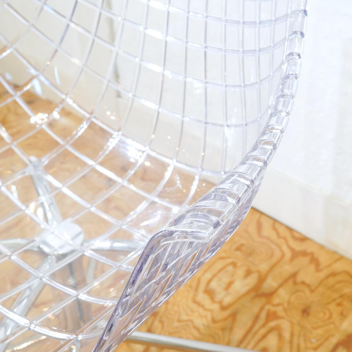 ドリアデ /  Driade メリディアナ / MERIDIANA チェア クリア デザイナーズチェア【1】 展示品 中古