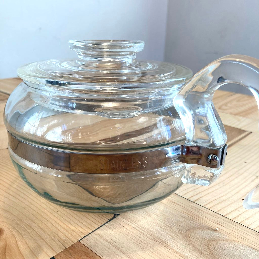 パイレックス / PYREX フレームウェア ティーポット ヴィンテージ