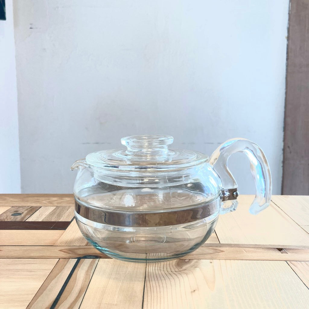 パイレックス / PYREX フレームウェア ティーポット ヴィンテージ 中古 