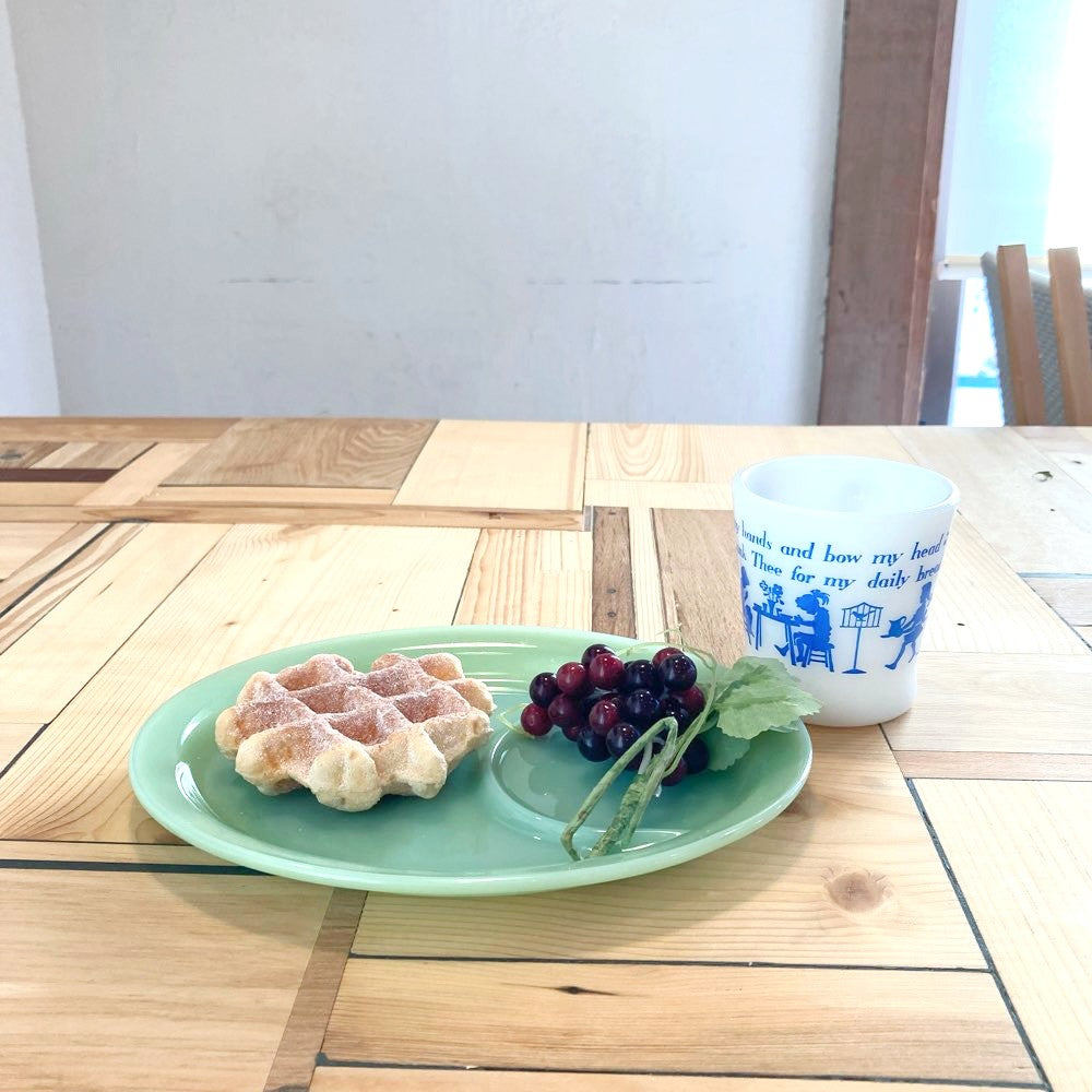 ファイヤーキング / Fire-King チャイルドプレーヤーマグ ブルー Dハンドル ヴィンテージ