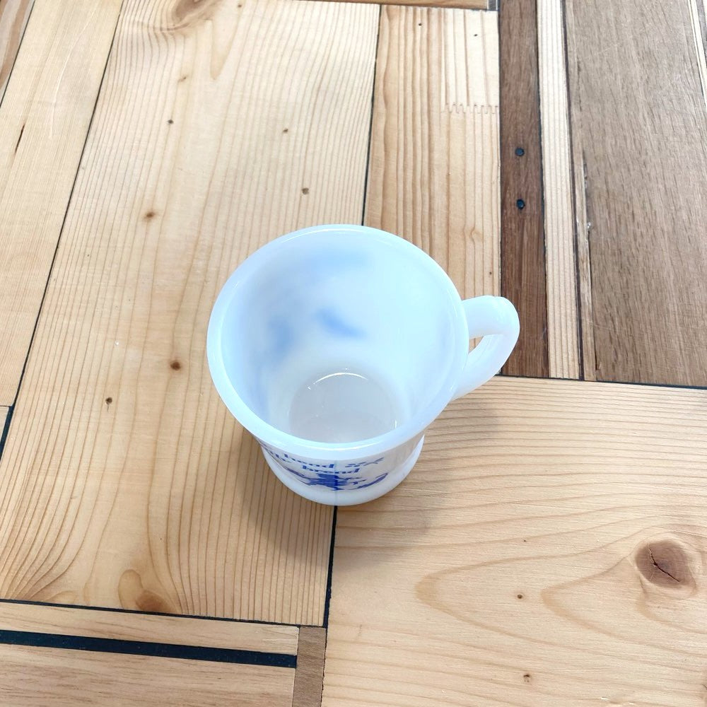 ファイヤーキング / Fire-King チャイルドプレーヤーマグ ブルー Dハンドル ヴィンテージ