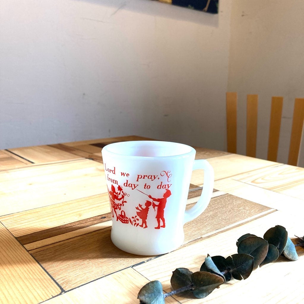 ファイヤーキング / Fire-King プレーヤーマグ Dハンドル ヴィンテージ