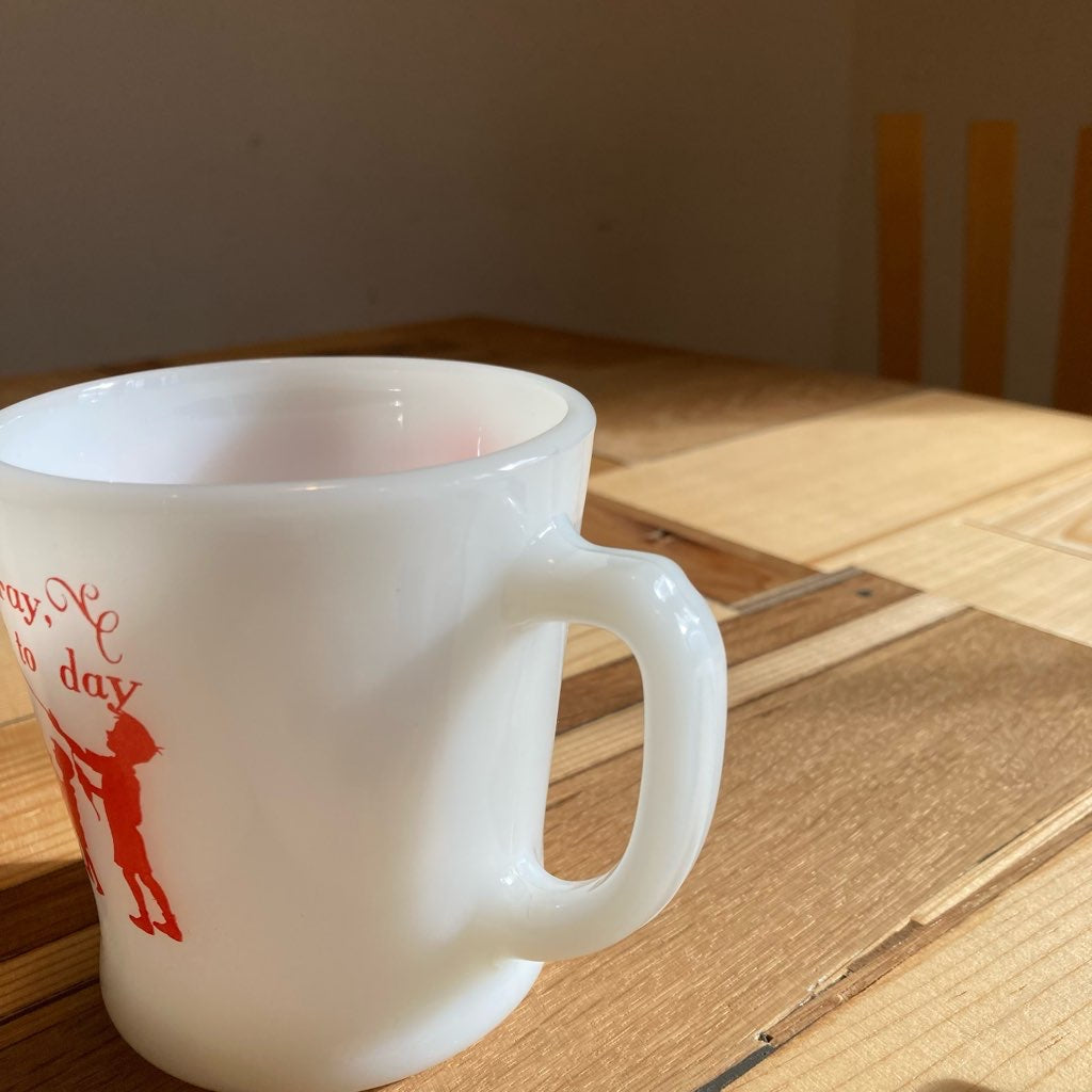 ファイヤーキング / Fire-King プレーヤーマグ Dハンドル ヴィンテージ