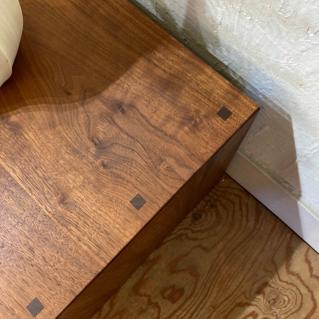 ウォールナット テレビボード TV 180 引き戸扉 中古