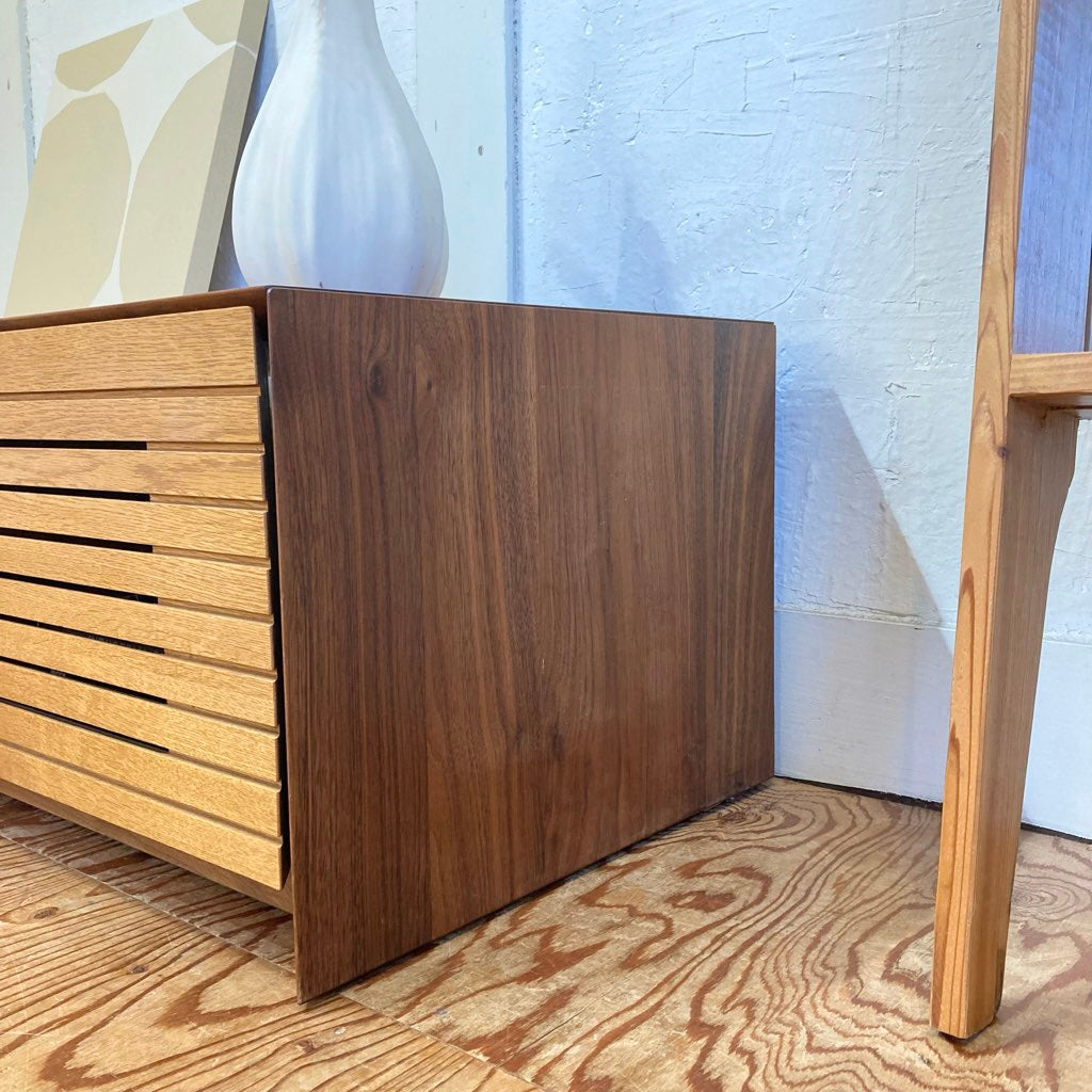ウォールナット テレビボード TV 180 引き戸扉 中古