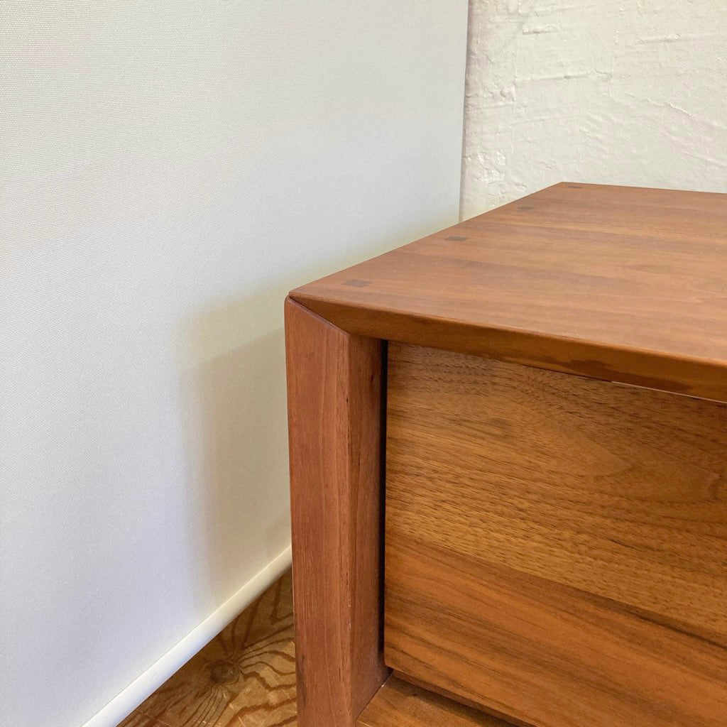 ウォールナット テレビボード TV 180 引き戸扉 中古