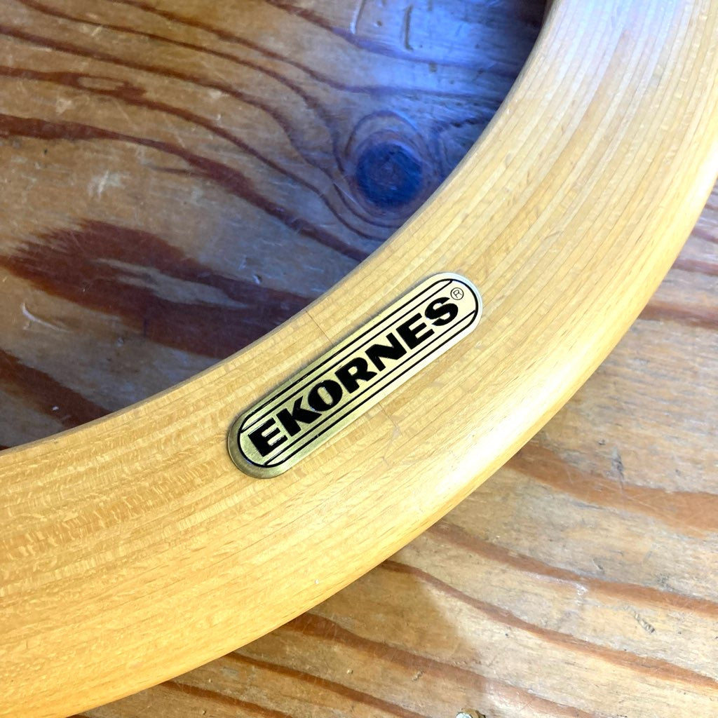 エコーネス / EKORNES ロイヤル ストレスレスチェア & オットマン テーブル付き リクライニングチェア 本革 中古