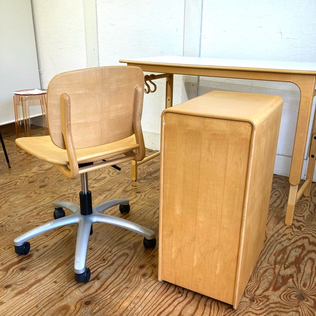 アクタス / ACTUS KIDS SAUTO ソウト デスク ワゴン チェア 3点セット 勉強机 展示品