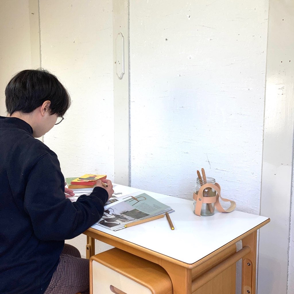 アクタス / ACTUS KIDS SAUTO ソウト デスク ワゴン チェア 3点セット 勉強机 展示品