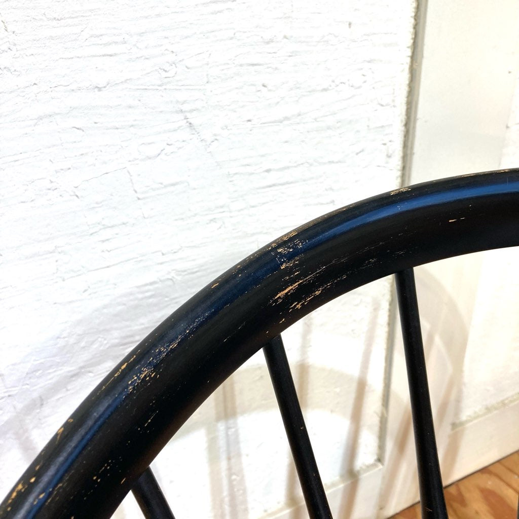 アームチェア スポークチェア ブラック ヴィンテージ