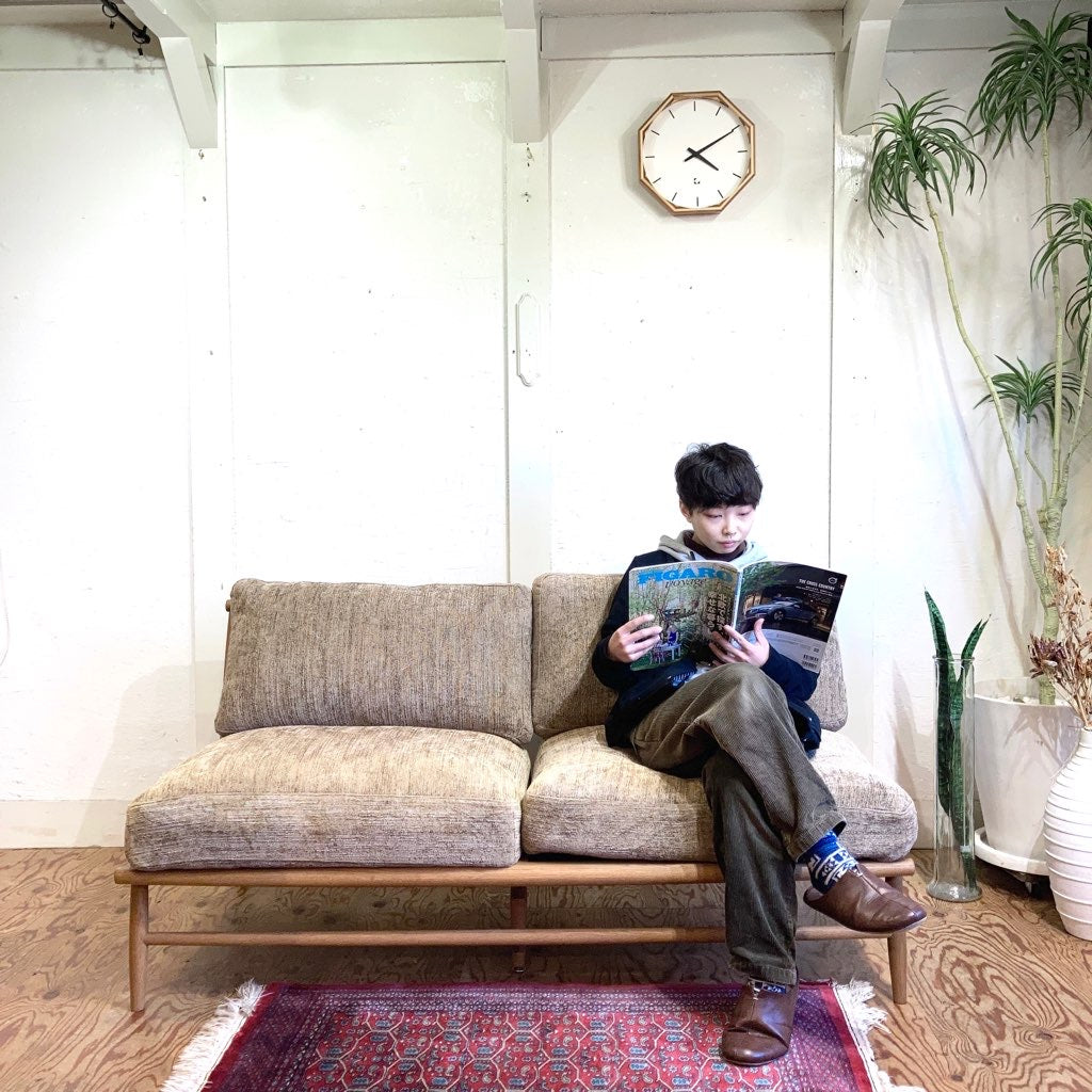 モモナチュラル / MOMO NATURAL クラウドソファ / CLOUD SOFA 2P 2人掛け 中古