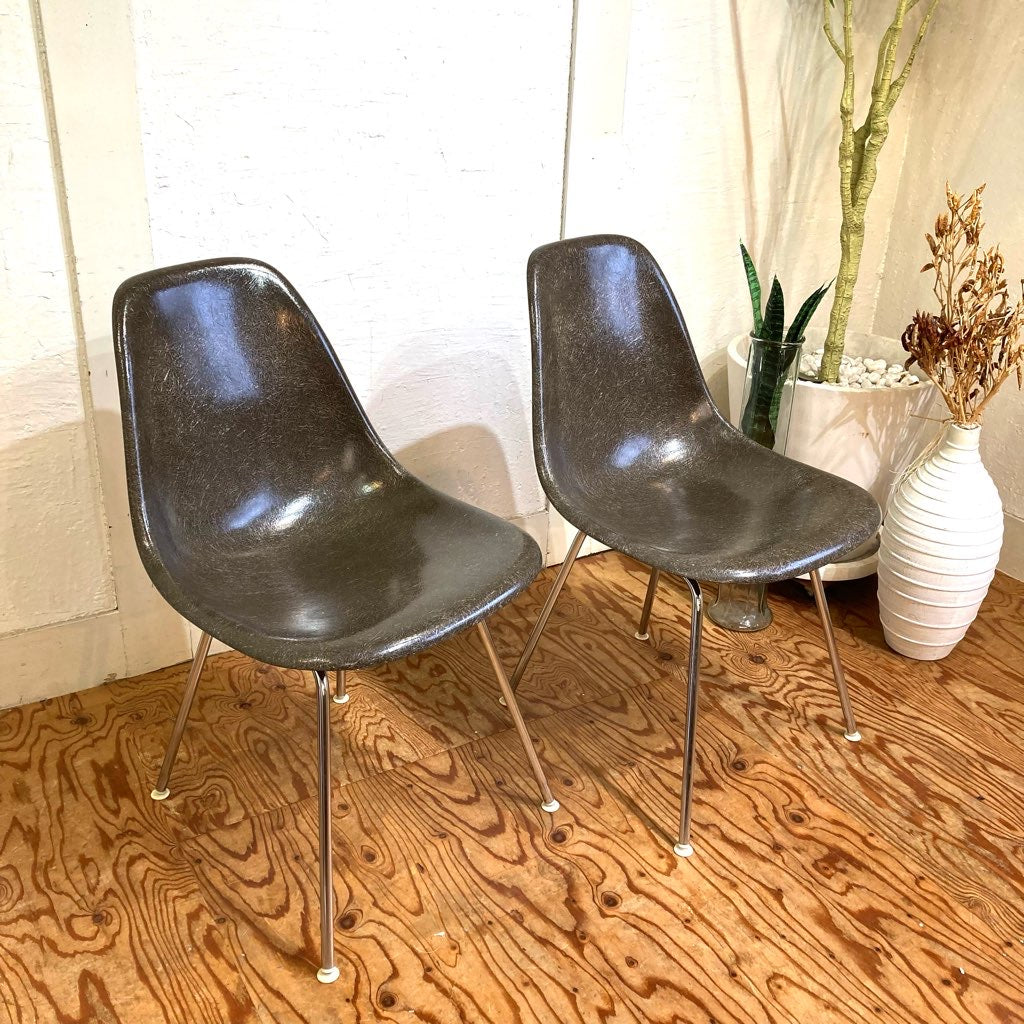 ハーマンミラー / Herman Miller サイドシェルチェア FRP 3rd Hベース チャールズ&レイ・イームズ 中古
