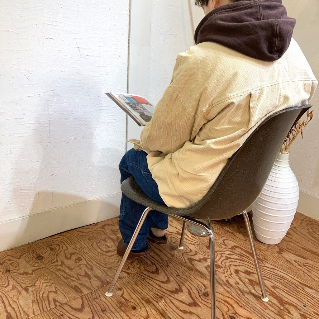 ハーマンミラー / Herman Miller サイドシェルチェア FRP 3rd Hベース チャールズ&レイ・イームズ 中古