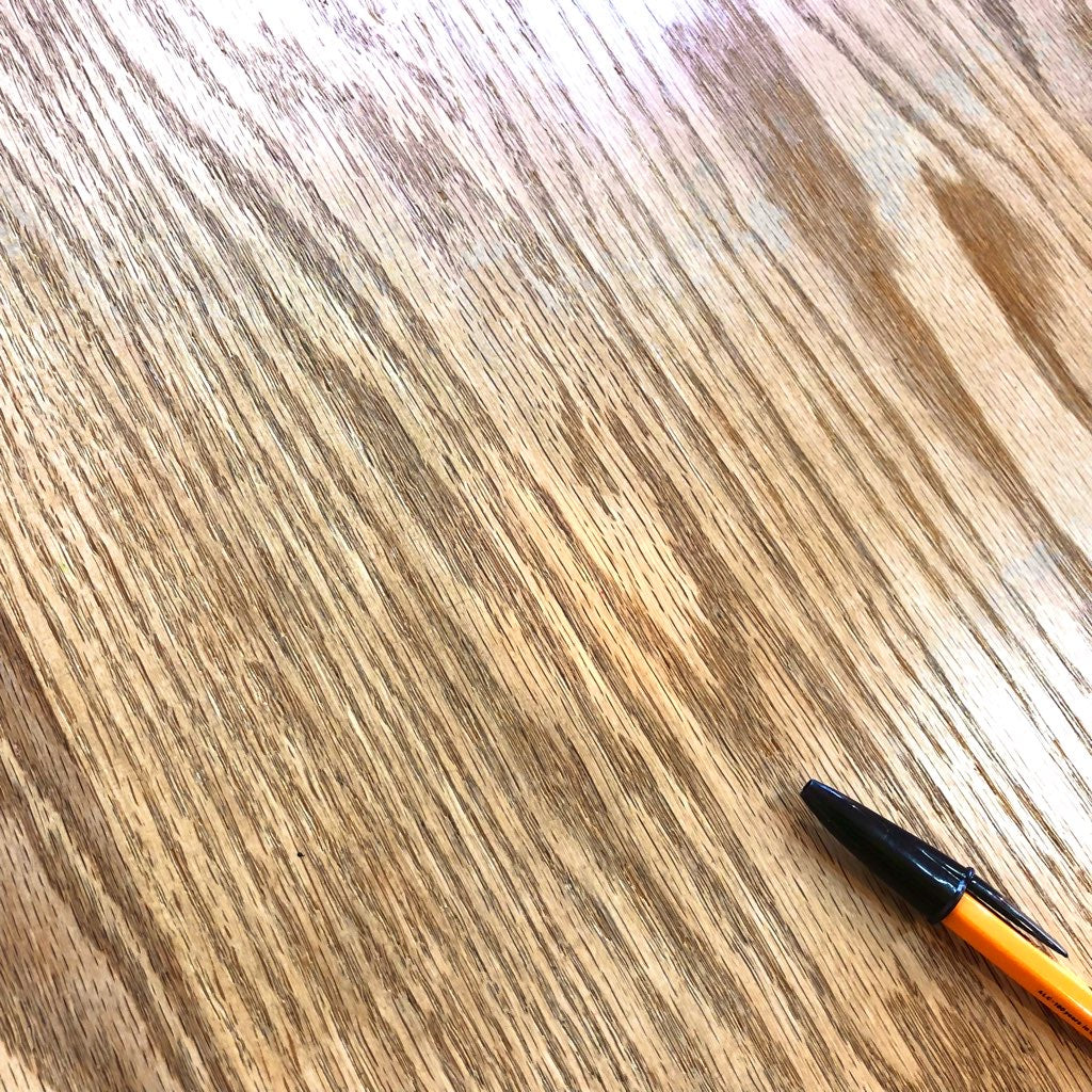 ダイニングテーブル オーク無垢材 鉄脚 中古 幅160cm