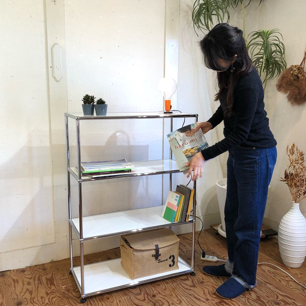 USMハラー / USM Haller オープンシャルフ 1列3段 ホワイト 中古