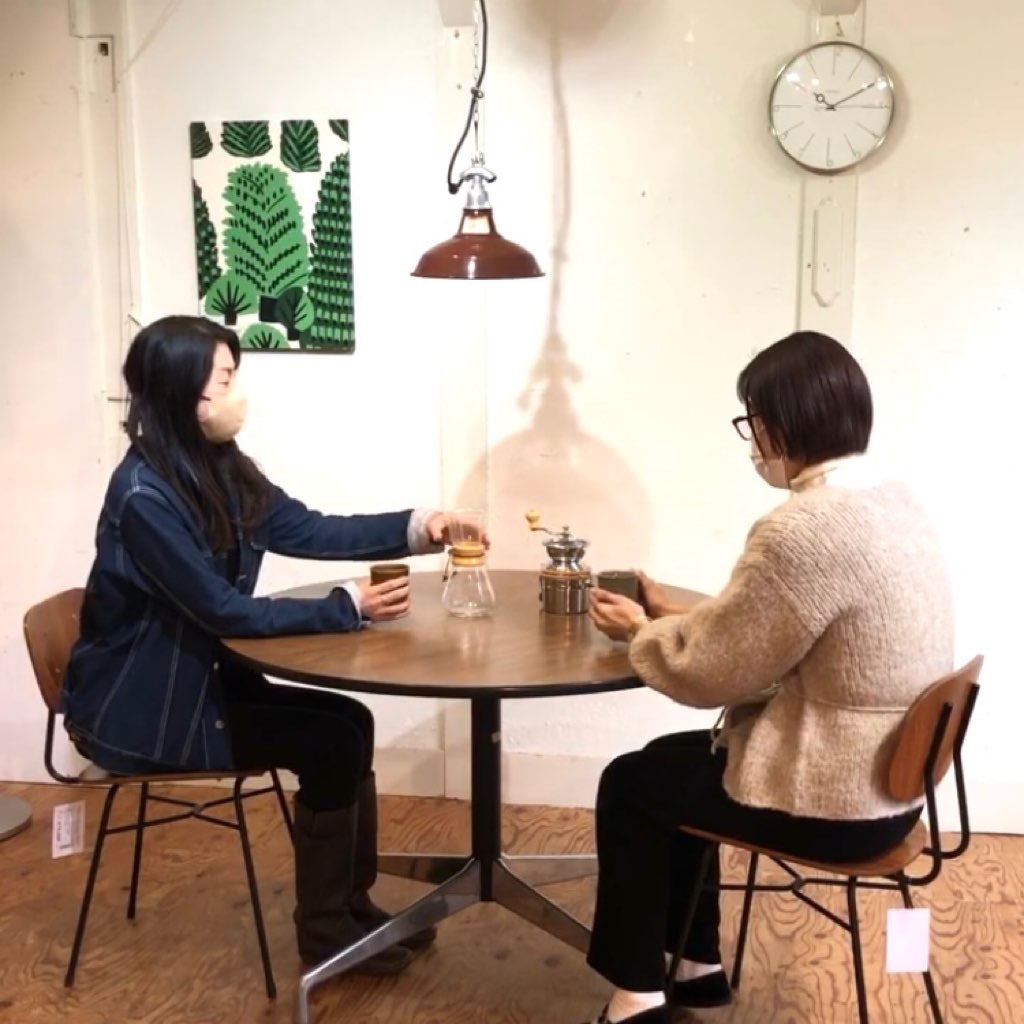 ハーマンミラー / Herman Miller ラウンドテーブル セグメントベース チャールズ&レイ・イームズ ヴィンテージ