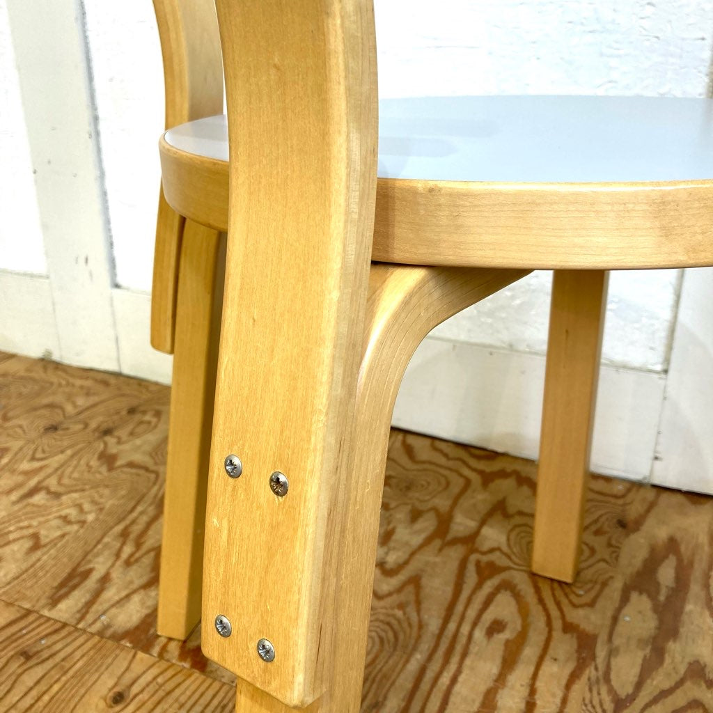 アルテック / artek 68チェア ラミネート バーチ材 アルヴァ・アアルト 中古
