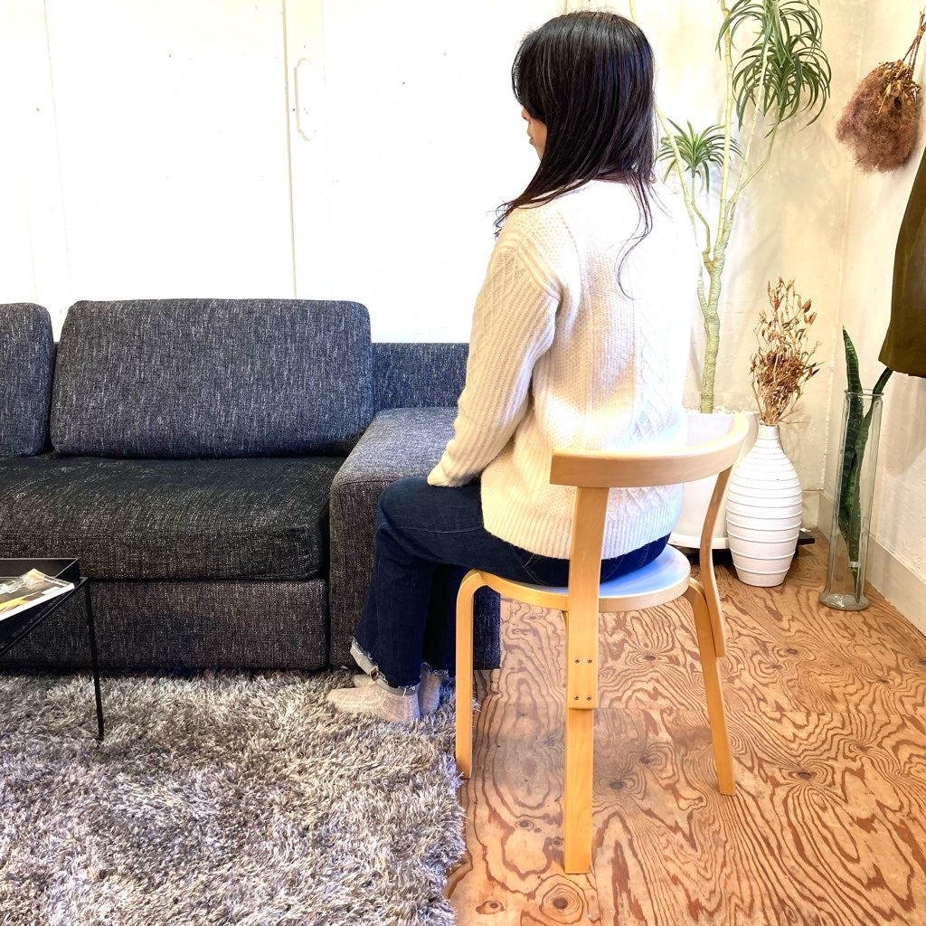 アルテック / artek 68チェア ラミネート バーチ材 アルヴァ・アアルト 中古