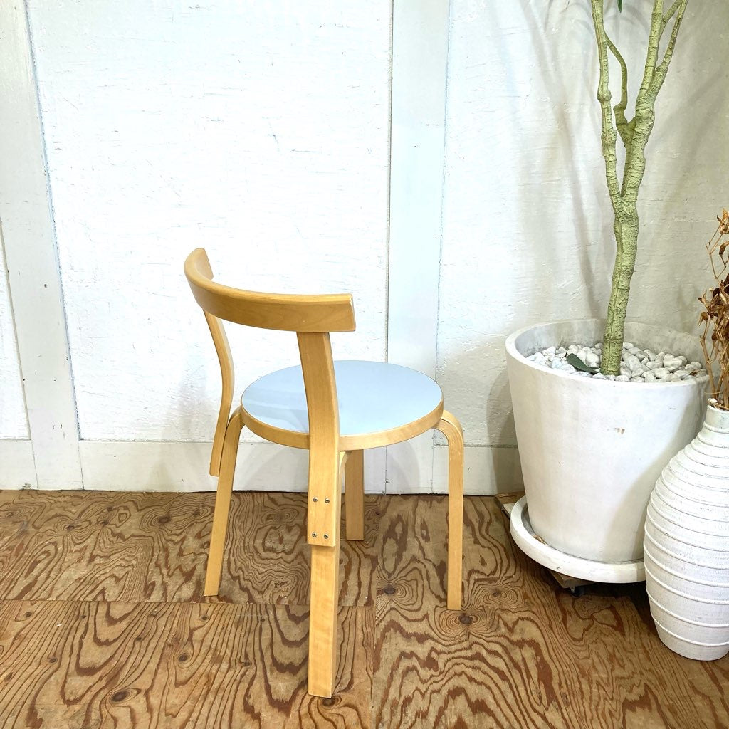 アルテック / artek 68チェア ラミネート バーチ材 アルヴァ・アアルト 中古