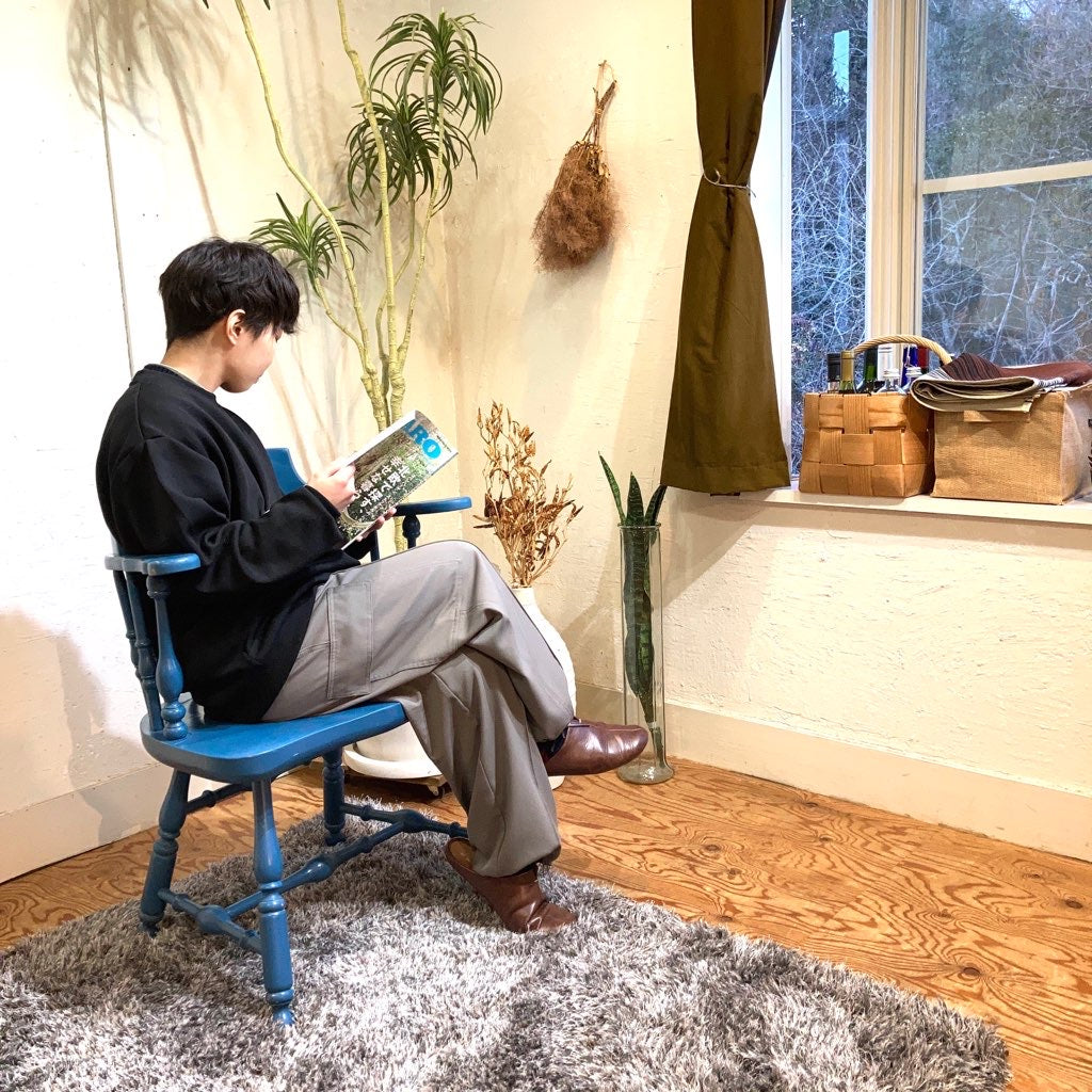 ブルーペイント ウィンザーチェア キャプテンチェア シャビーシック ヴィンテージ