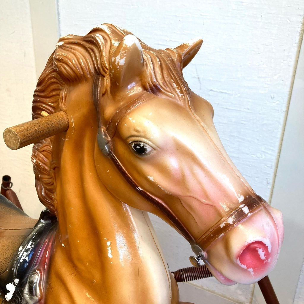 アメリカンヴィンテージ ロッキングホース 馬の遊具