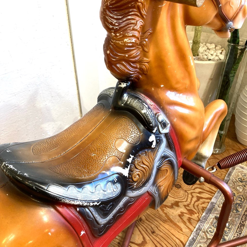 アメリカンヴィンテージ ロッキングホース 馬の遊具