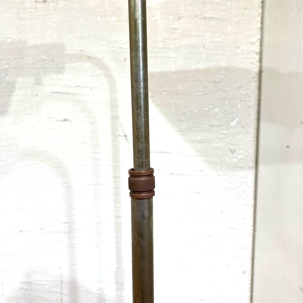 フロアライト ゴールドフレーム 照明 ミッドセンチュリー ヴィンテージ