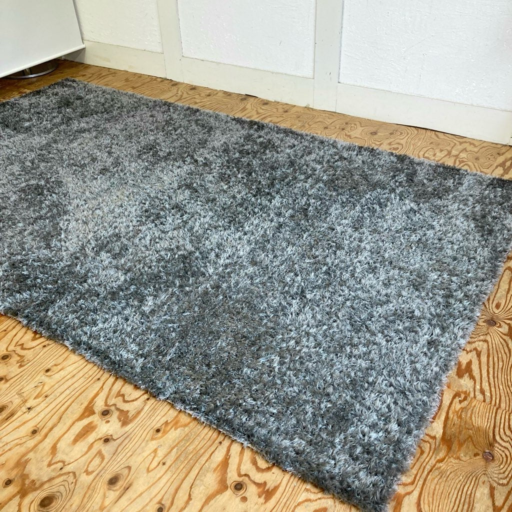 フクラ / HUKLA マルチシャギーラグ ライトグレー 展示品