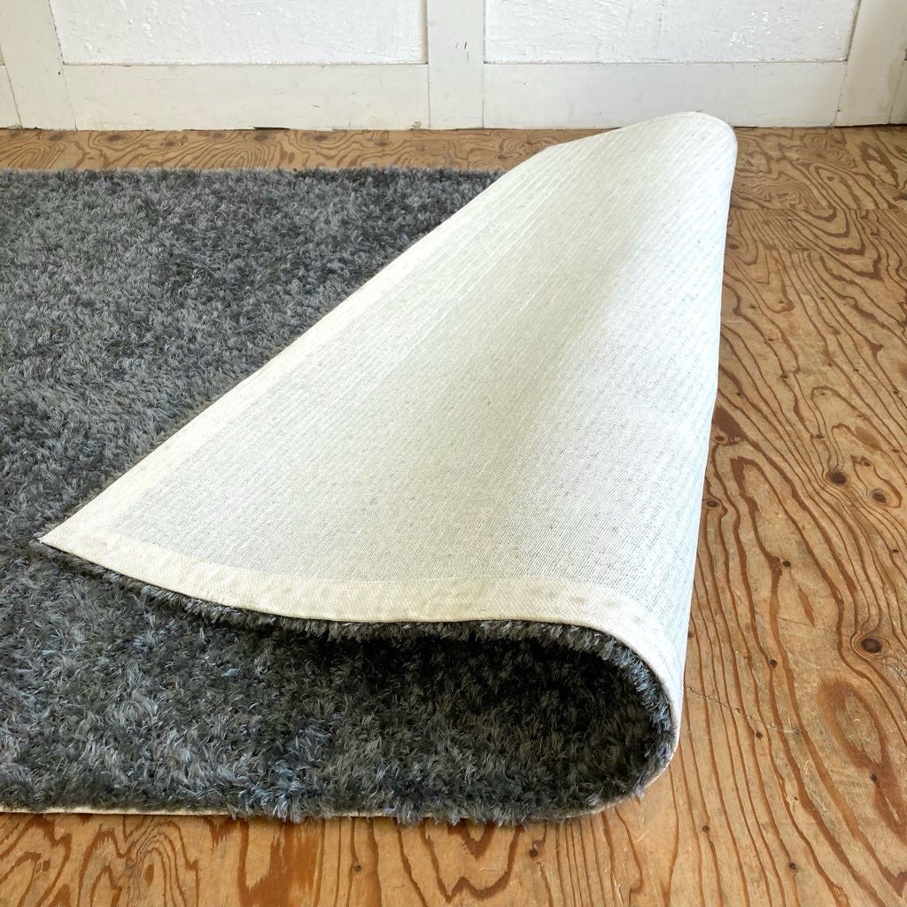 フクラ / HUKLA マルチシャギーラグ ライトグレー 展示品