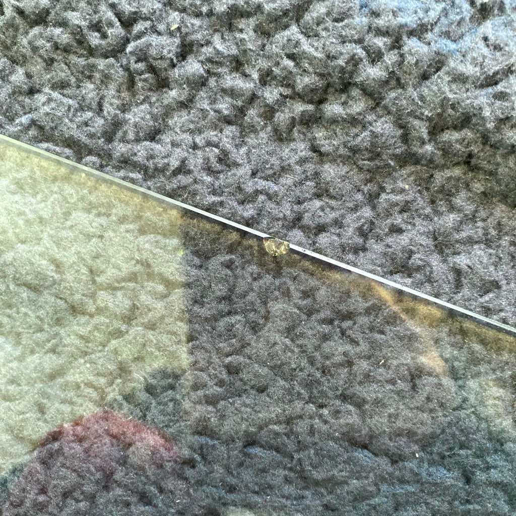 レトロなL字ガラスショーケース コーナーショーケース パンケース ヴィンテージ