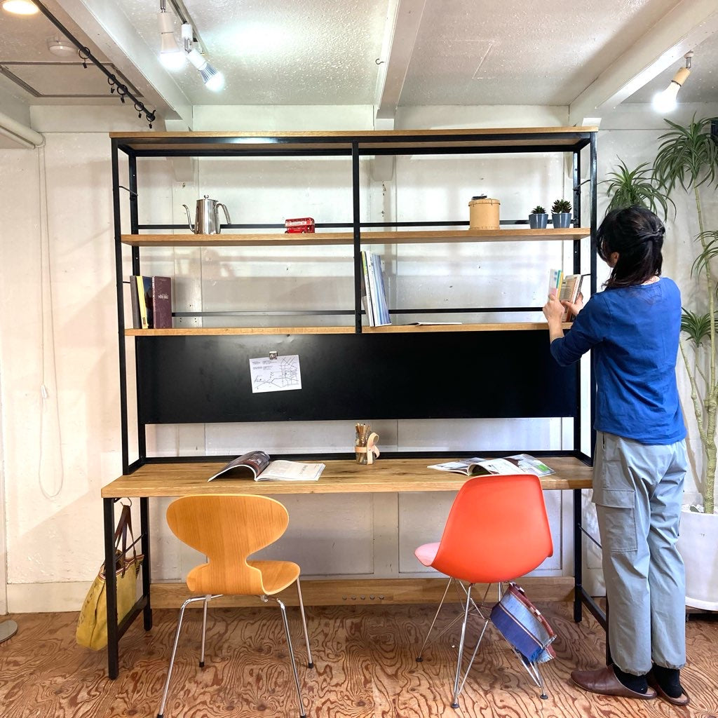 クラッシュゲート / CRASH GATE マザーシップ デスク 190 オープンシェルフ 中古