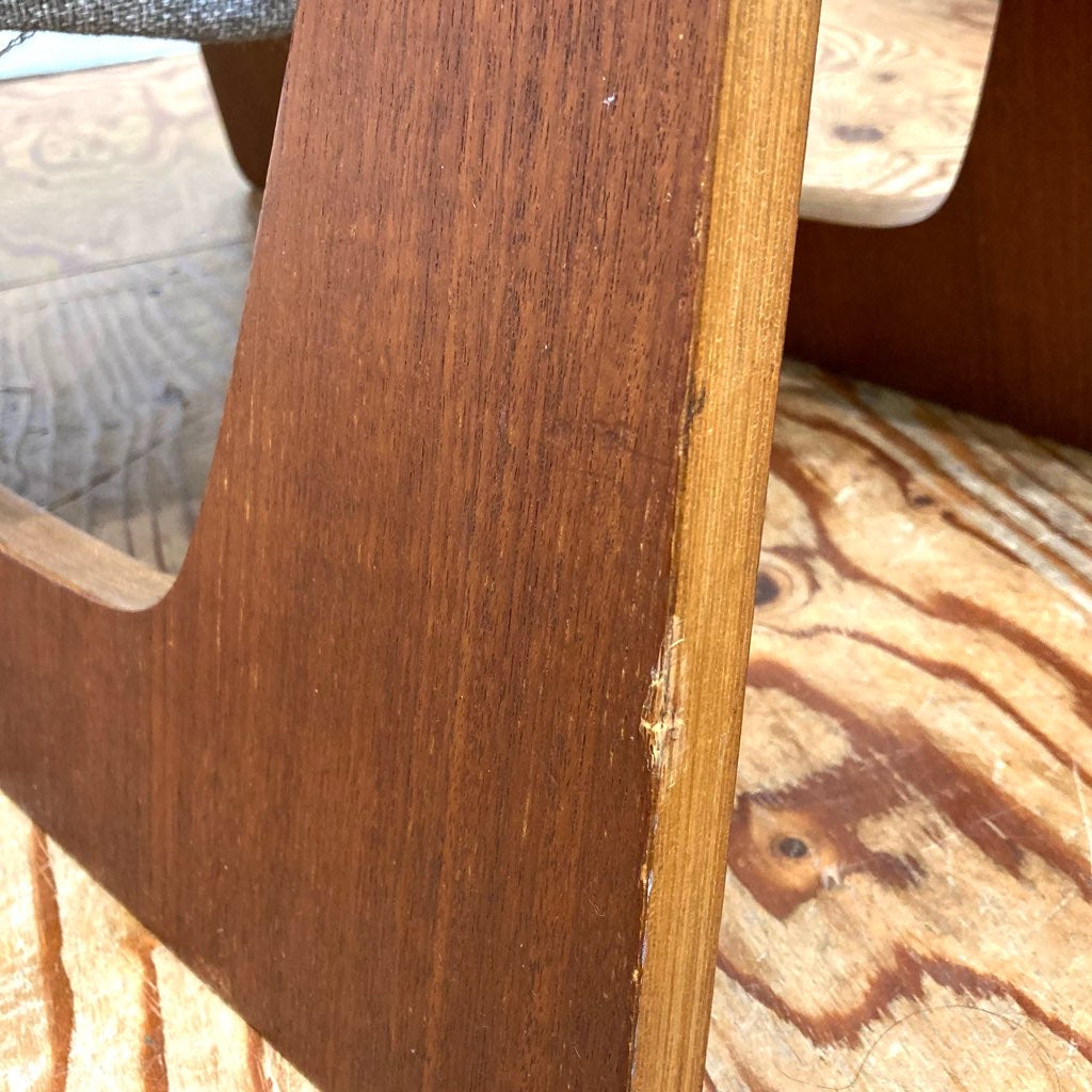 天童木工 / Tendo 低座イス チーク材 長大作 中古