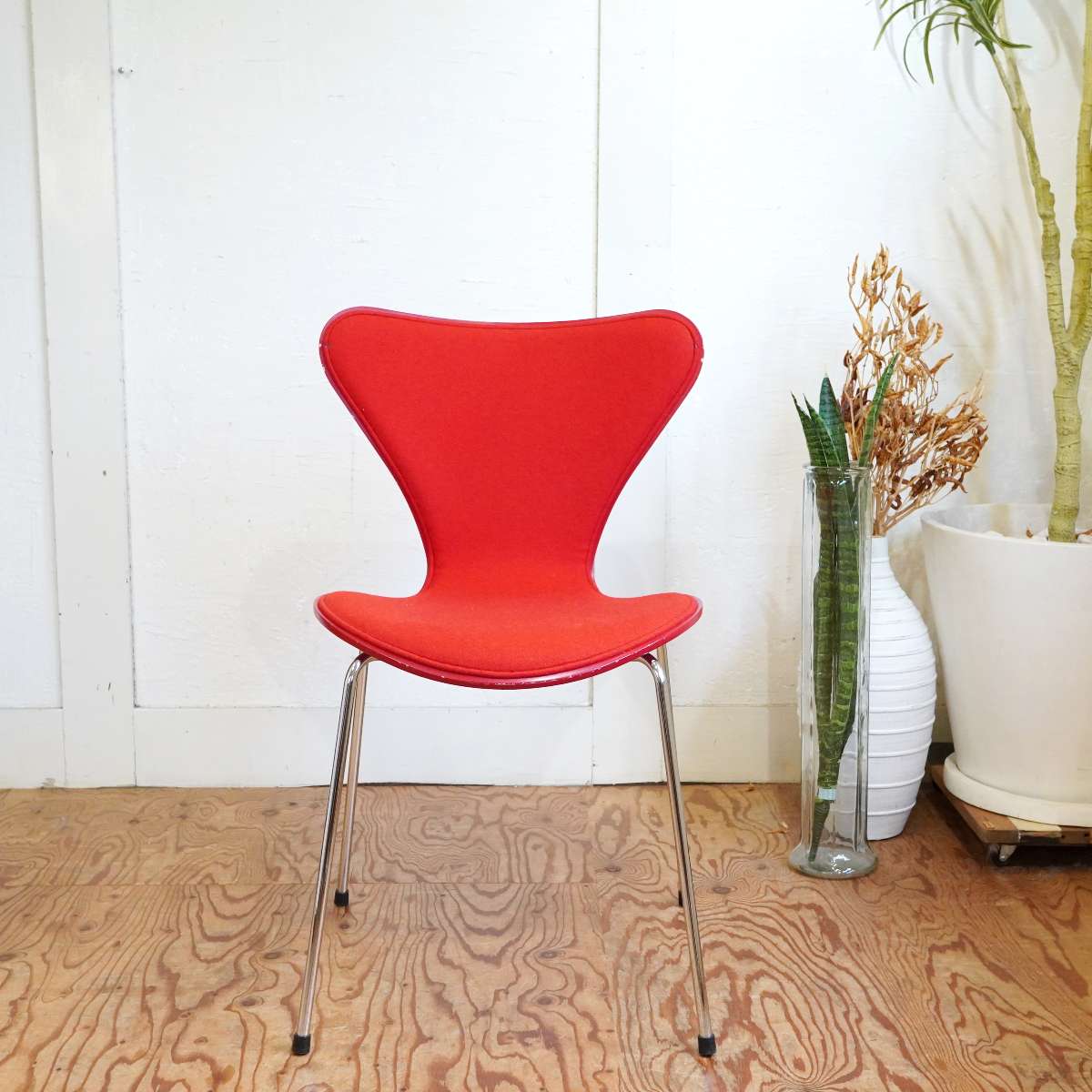 フリッツ・ハンセン / FRITZ HANSEN セブンチェア レッド フロント 