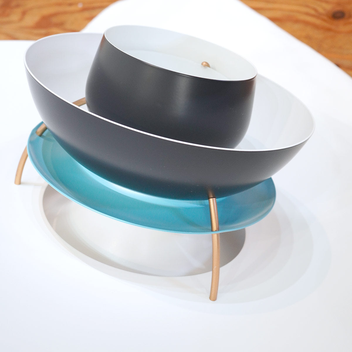 ルイスポールセン / Louis Poulsen PH5 コンテンポラリー ダークグレー×ターコイズブルー ポール・ヘニングセン 限定 元箱あり 中古