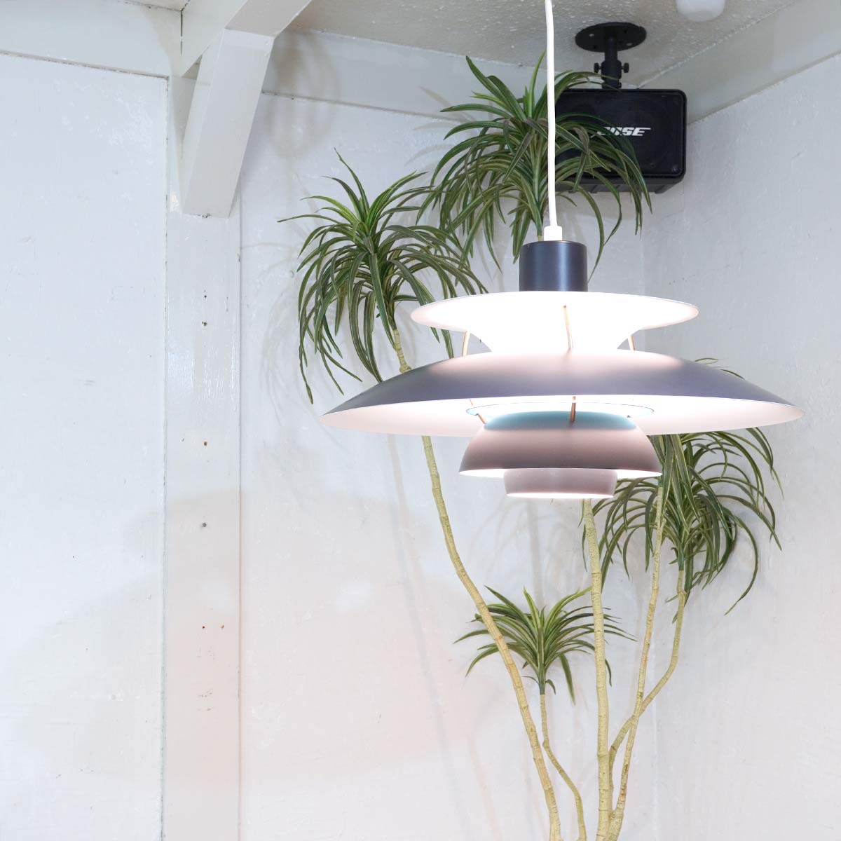 ルイスポールセン / Louis Poulsen PH5 コンテンポラリー ダークグレー×ターコイズブルー ポール・ヘニングセン 限定 元箱あり 中古