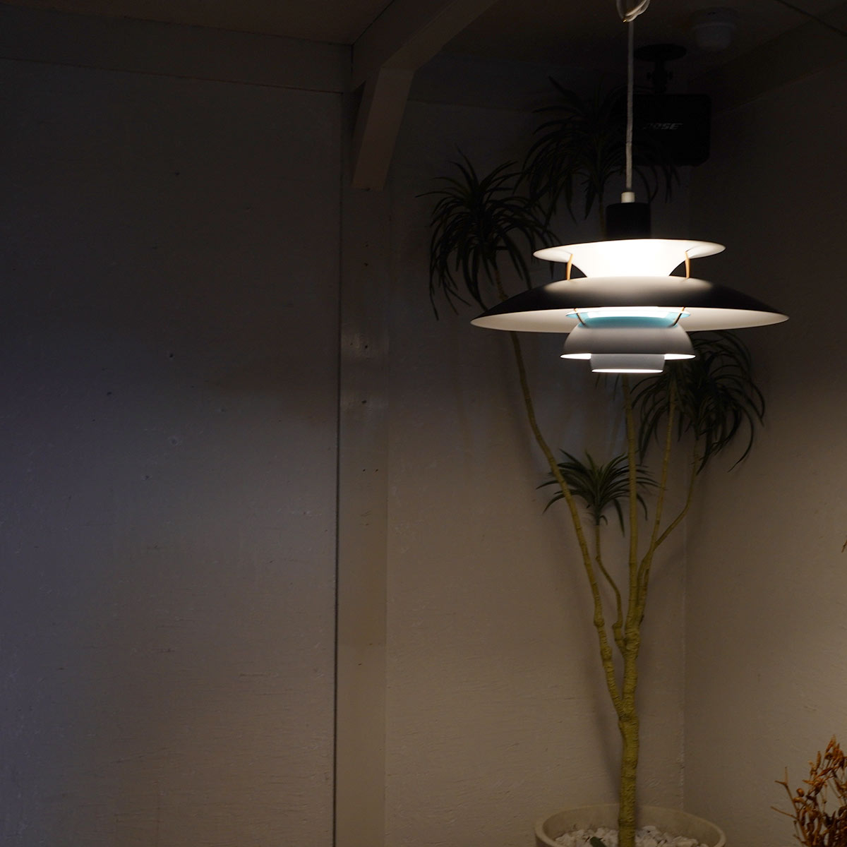 ルイスポールセン / Louis Poulsen PH5 コンテンポラリー ダークグレー×ターコイズブルー ポール・ヘニングセン 限定 元箱あり 中古