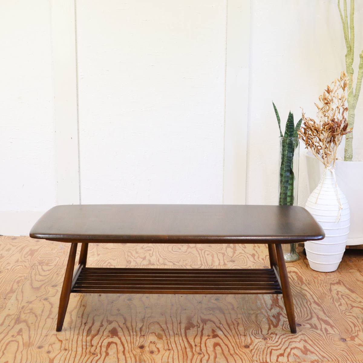 アーコール / ERCOL ウィンザーコーヒーテーブル ローテブル マガジン 