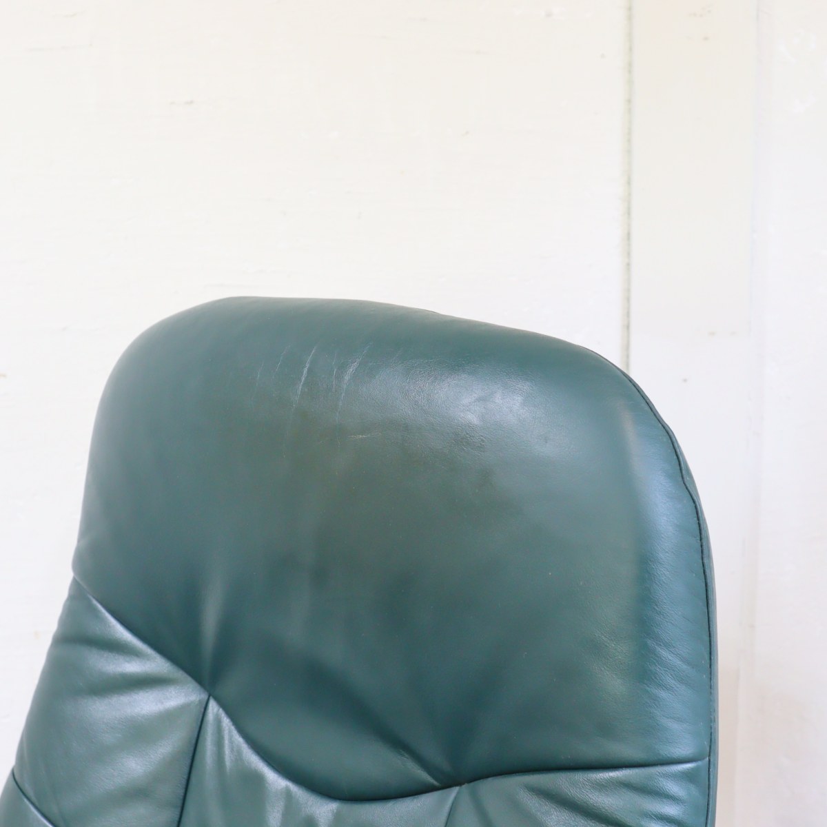エコーネス / EKORNES ストレスレスチェア & オットマン リクライニングチェア 本革 中古