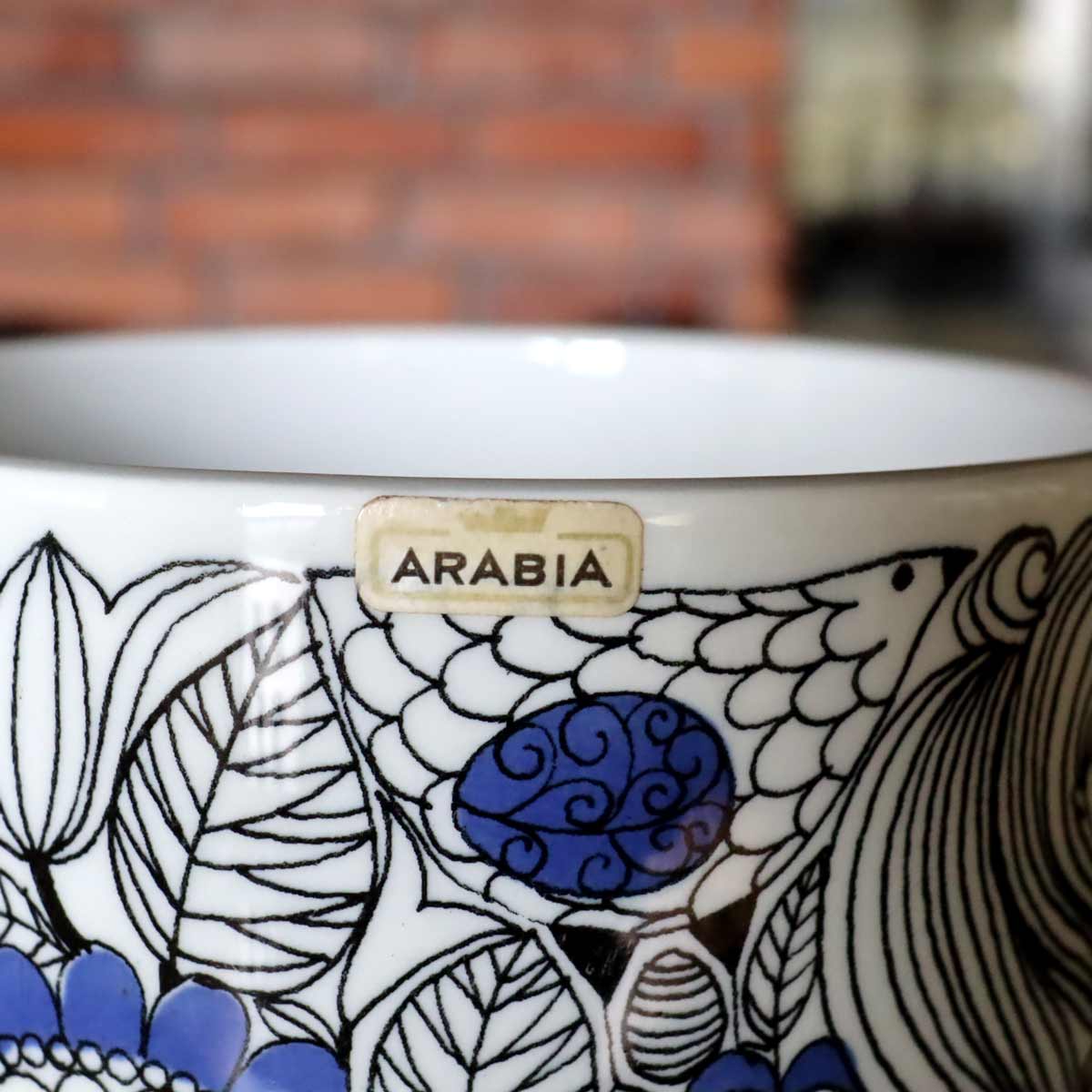 アラビア/ ARABIA パストラリ / PASTRAARI フラワーベース ポット 花器 ヴィンテージ