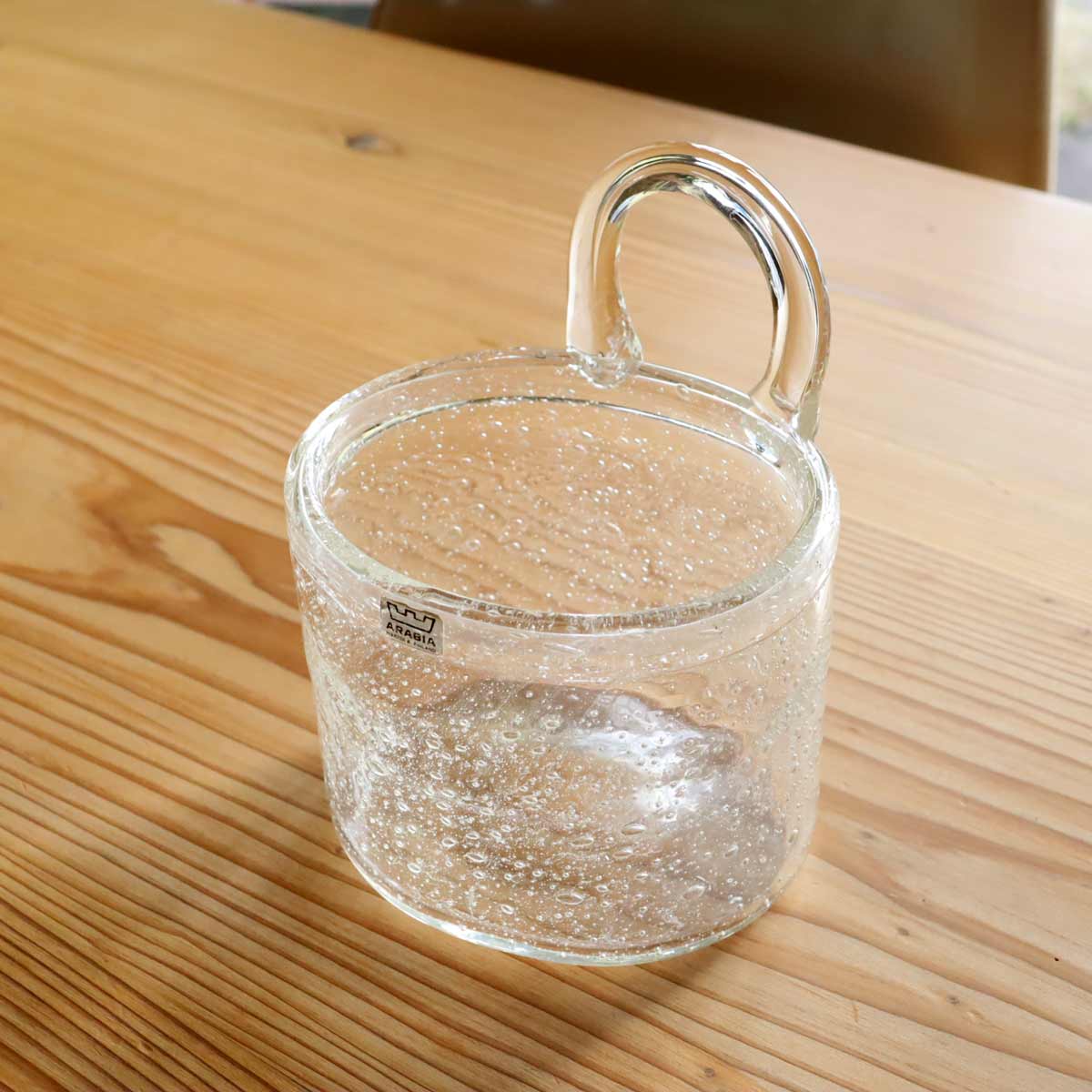 アラビア / ARABIA ヌータヤルヴィ ガラス器 気泡花器 ヴィンテージ