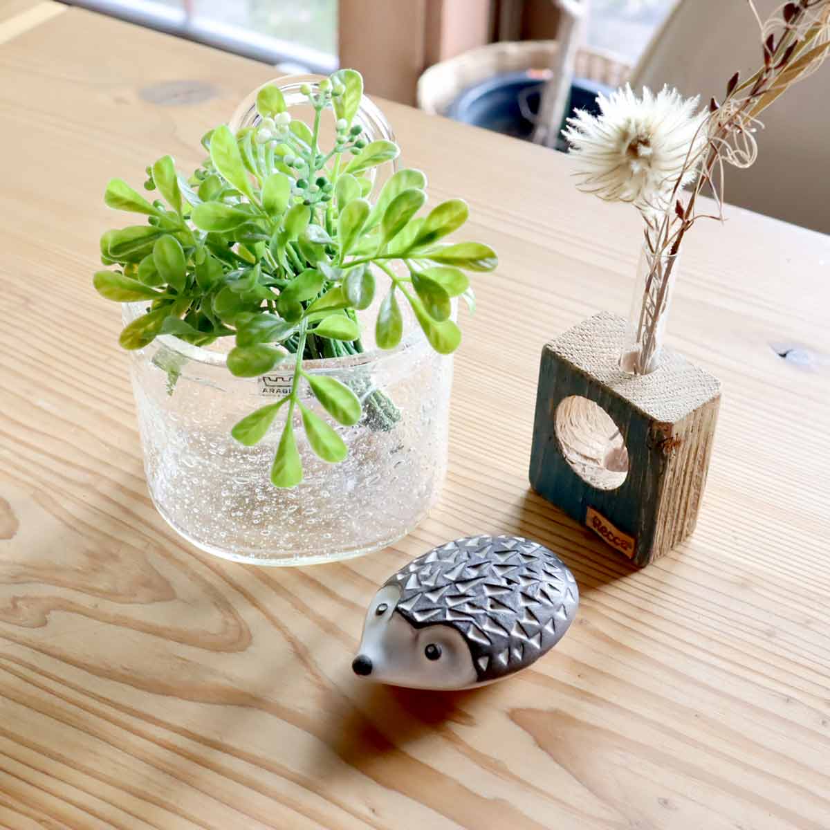 ガブリエルケラミック / Gabirel Keramik はりねずみ 置物 スウェーデン ペーパーウエイト ヴィンテージ